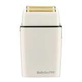 BaBylissPro Cordless Metal Double Foil White Shaver FoilFx02